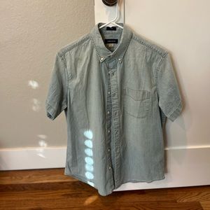 J.Crew Jeans Button Down Short-Sleeve Shirt